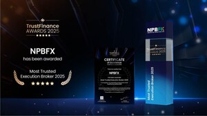 NPBFX Wins 'Most Trusted Execution Broker 2025' at the TrustFinance Performance Awards