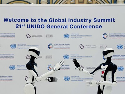 ROBOTERA Q5 at  21st UNIDO General Conference (PRNewsfoto/ROBOTERA)