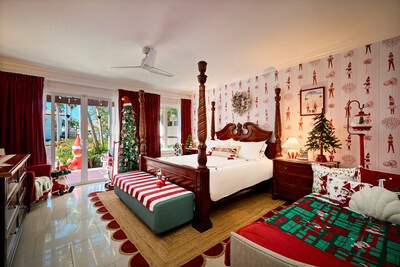 Exclusively at Beaches Turks and Caicos for the 2025 holiday season, the Elf on the Shelf® Caribbean Vacation Suite brings festive cheer to life. Styled in the Scout Elf’s iconic red and white, the suite features bespoke décor and holiday touches perfect for the entire family.