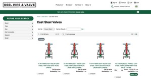 Reel Pipe and Valve Launches Online Order for PVF Products