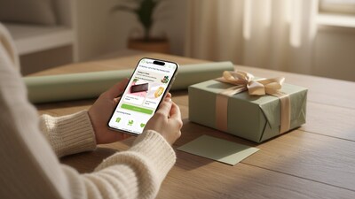 A user browses personalized gift ideas inside the GyftPro app, where AI-powered recommendations make thoughtful gifting simple and meaningful.