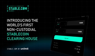 Stable.com - the world's first non-custodial stablecoin clearing house