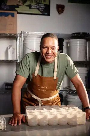 The Melvin Family (of NBC's Craig Melvin) Launches Hand Made Candle Company Melvin Made Benefitting Cancer Charities