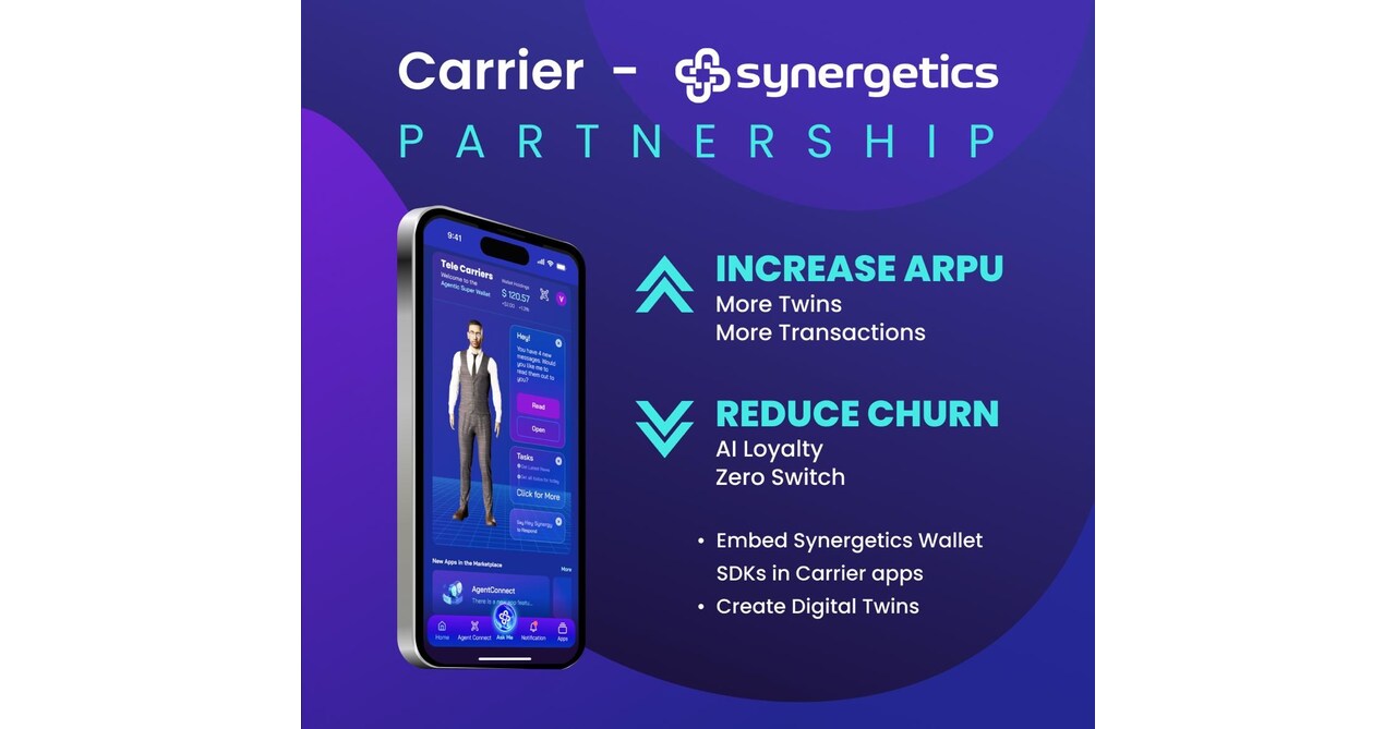 Synergetics.ai and Tcell Announce Strategic Partnership to Accelerate Agentic AI and Agent Commerce Adoption