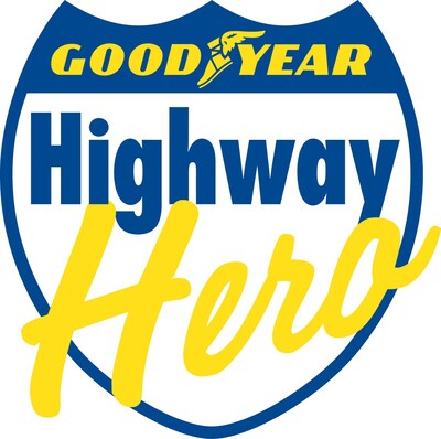 The Goodyear Tire & Rubber Company is once again honoring the bravery and quick thinking of commercial truck drivers with the launch of its annual Highway Hero Award. The Goodyear Tire & Rubber Company is once again honoring the bravery and quick thinking of commercial truck drivers with the launch of its annual Highway Hero Award.
