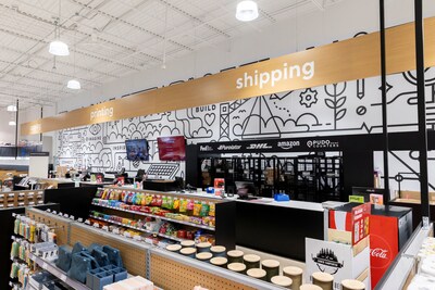 Staples Canada, The Working and Learning Company, is redefining its retail experience with the opening of a new, brand-defining store in Burlington, Ontario that brings the company's EASY promise to life through innovative merchandising, expanded product categories, and new shopping experiences. (CNW Group/Staples Canada ULC)