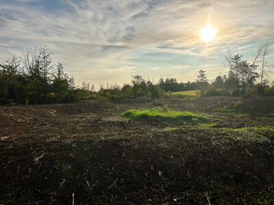 Wetland after construction. (CNW Group/Ducks Unlimited Canada)