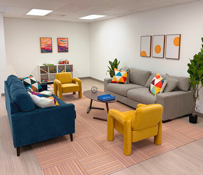 The cheerful new Blackbird Health clinic in Media, PA is ready to receive new patients.