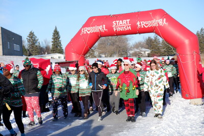 Winnipeg Santa Shuffle 2024 (CNW Group/The Salvation Army Prairies and Northern Territories Division)