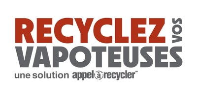 Appel à Recycler étend son programme de recyclage au Québec pour les dispositifs de vapotage