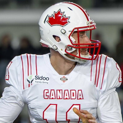 David Sidoo and The Sidoo Family Giving Foundation Supports Team Canada Senior Men's Football at the Gridiron Nations Championship