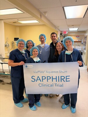 Avisi Technologies Announces First Patient Implanted with VisiPlate® Glaucoma Treatment Device in the SAPPHIRE Trial