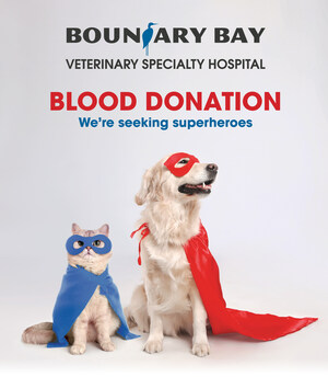 Calling All Furry Superheroes: Surrey Emergency Veterinary Hospital Needs Pet Blood Donors