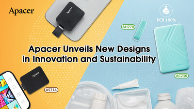 Apacer showcases sustainable design through the ECO Series and user-centric innovation with the AS714.