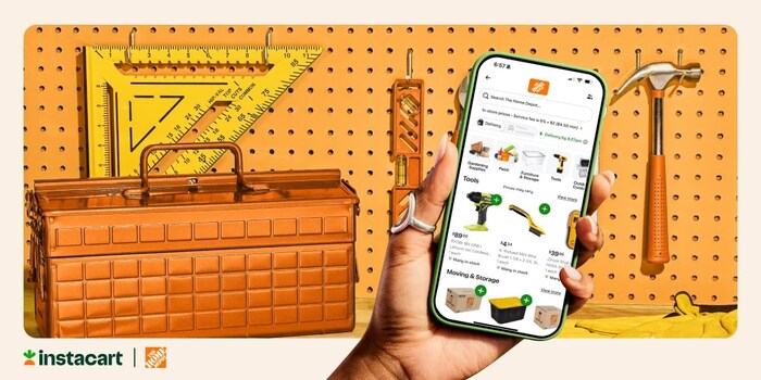 Instacart annonce un partenariat national avec Home Depot Canada