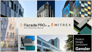 Mitrex Partners with Gensler on eFacade PRO+: Customizable Solar Facades with Honeycomb Backing