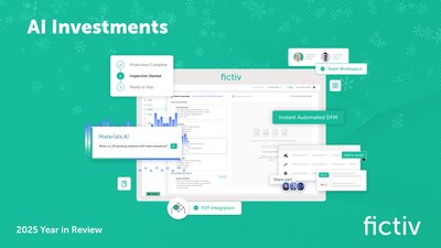 Fictiv has harnessed AI since 2016 to streamline quoting, factory selection, inspections, and DFM—creating intelligent traceability from requirements to delivery.
