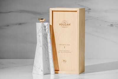 Volcan de mi Tierra 1<em>st</em> Ever Marble Bottle, Colección La Gavilana I, with Master Mexican Stonemasons, ARCA