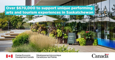 newswire.ca - Prairies Economic Development Canada - Minister Olszewski announces support for performing arts and tourism in Saskatchewan