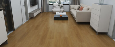 Auric Point from the SmartDrop Elite Pro Collection (CNW Group/Fuzion Flooring)