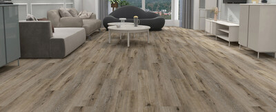 Brushed Timber from the SmartDrop Elite Pro Collection (CNW Group/Fuzion Flooring)
