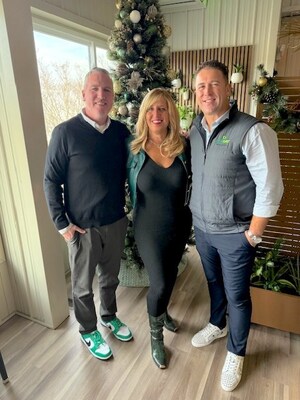 PayDay Employer Solutions Celebrates 15th Anniversary. Partners John Sullivan, chief operating officer, Renee Deal, majority partner, and Justin Deal, chief branding officer, at the company's anniversary celebration.