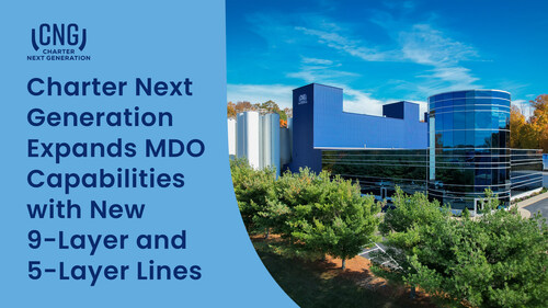 Charter Next Generation Expands MDO Capabilities with New 9-Layer and 5-Layer Lines Charter Next Generation Expands MDO Capabilities with New 9-Layer and 5-Layer Lines
