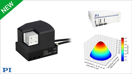 PI's next-generation 6-axis automated alignment system for photonics and micro-optics features a user-programmable virtual pivot point and high-speed alignment routines.