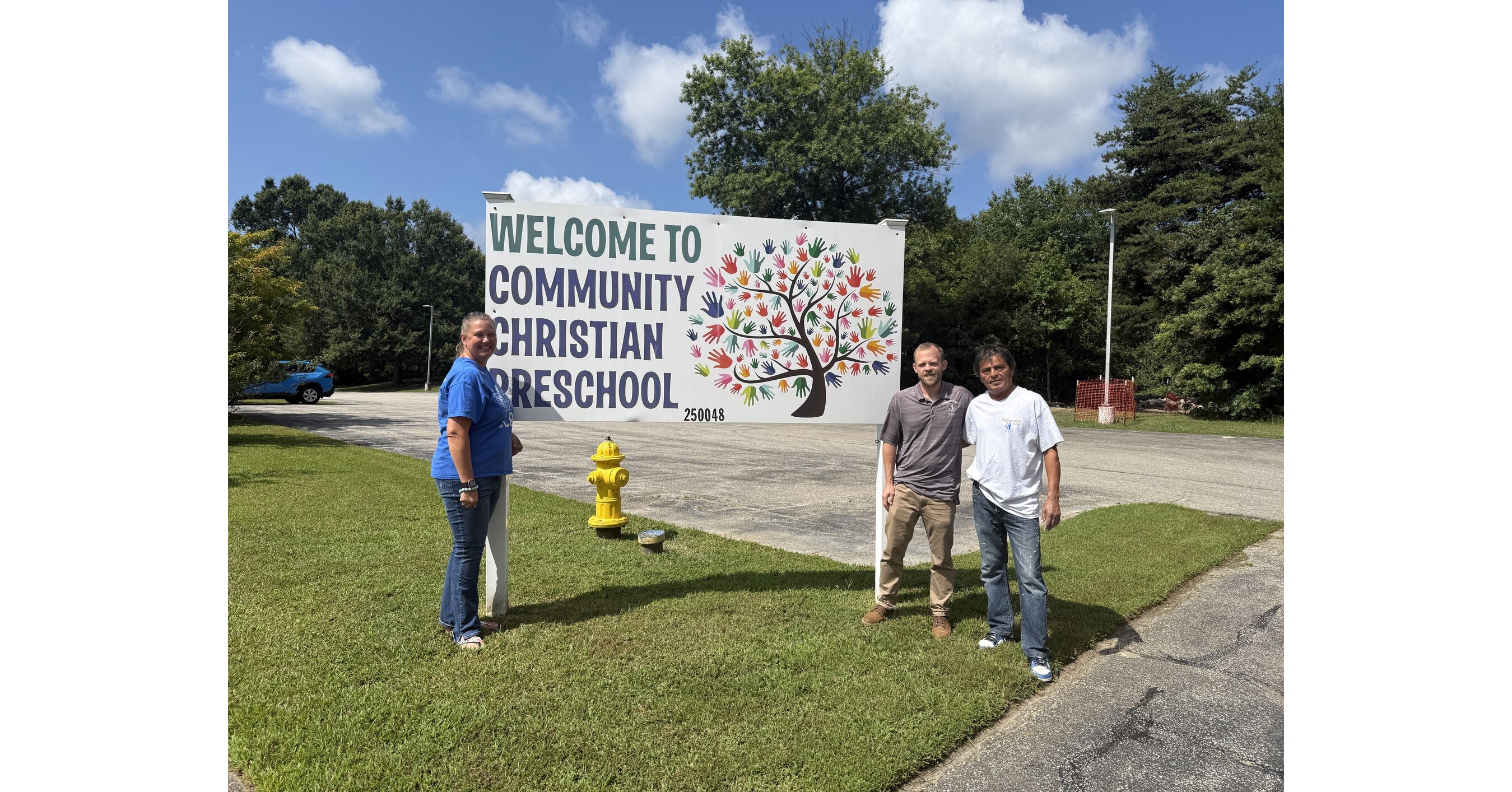 Local Painters Volunteer to Refresh Community Christian Preschool in Pasadena, MD
