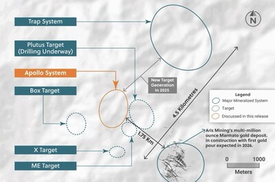 Figure 6: Plan View of the Guayabales Project Highlighting the Apollo System (CNW Group/Collective Mining Ltd.)