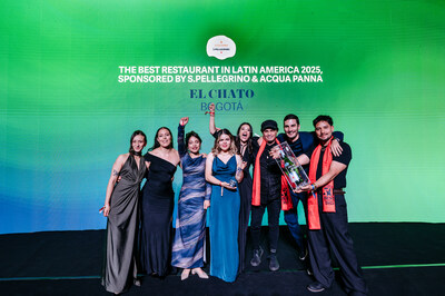 El Chato in Bogotá takes the No.1 spot in Latin America's 50 Best Restaurants 2025, sponsored by S.Pellegrino & Acqua Panna