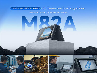 ONERugged 8-Inch Windows Rugged Tablet M82A Unveiled with a New Level of Power and Portability