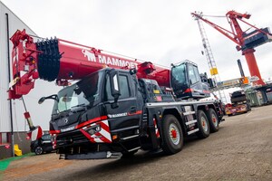XCMG Delivers Hybrid Mobile Crane XCA60-EV to Mammoet: A Milestone for Sustainable Lifting in Europe