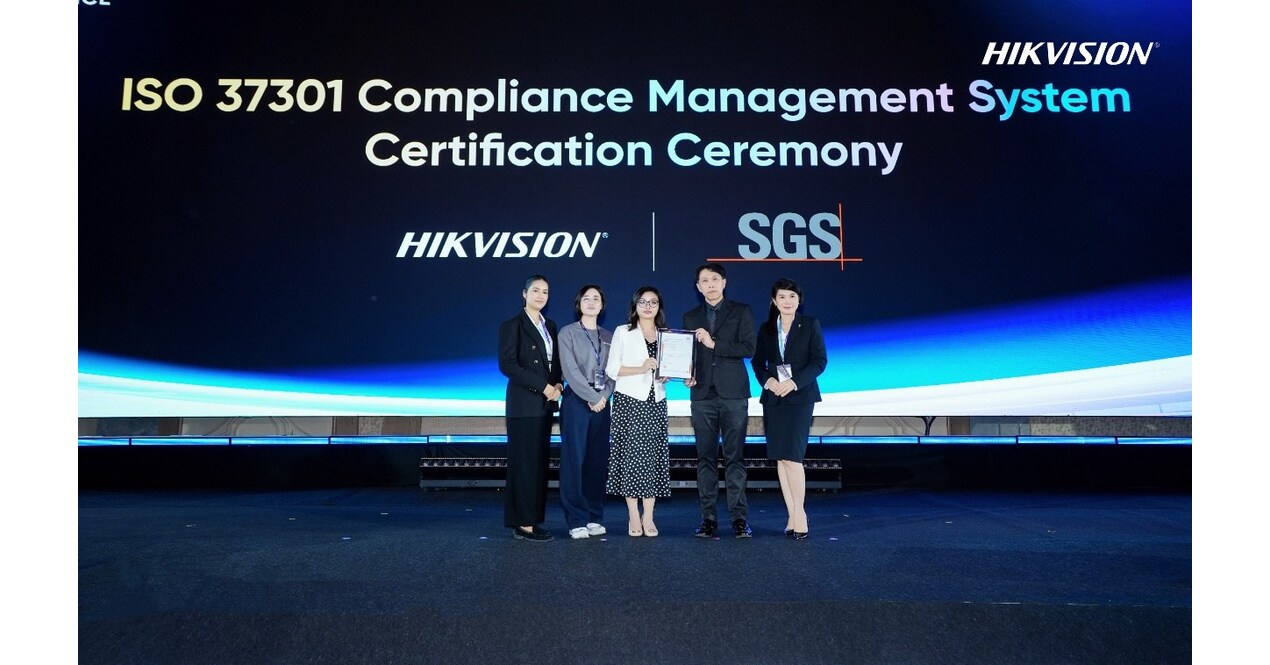 Hikvision Awarded ISO 37301 Certification for Compliance Management System