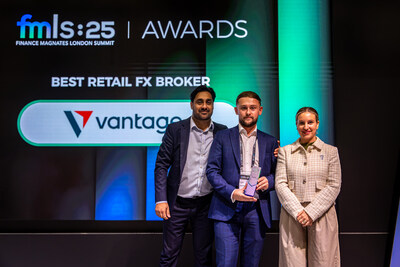 Vantage Wins ‘Best Retail FX Broker’ at FMLS:25 in London
