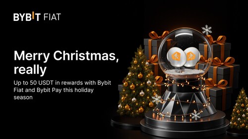 Bybit Gives Away 25,000 USDT in Holiday Rewards for Fiat and Pay Users Bybit Gives Away 25,000 USDT in Holiday Rewards for Fiat and Pay Users