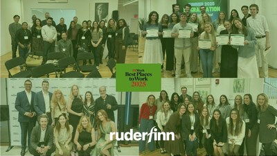 Ruder Finn, PRWeek 2025 Best Place to Work Ruder Finn, PRWeek 2025 Best Place to Work
