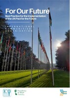 'For Our Future': Global NGO launches landmark report advancing UN Pact for the Future