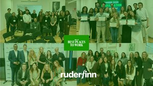 Ruder Finn Chosen as a MM+M 2025 Best Place to Work