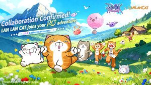 "Ragnarok Twilight x Lan Lan Cat" Crossover Now Live! Start a RO adventure with Lan Lan Cat