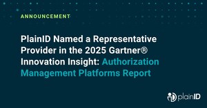 PlainID Named a Representative Provider in the 2025 Gartner® Innovation Insight: Authorization Management Platforms Report