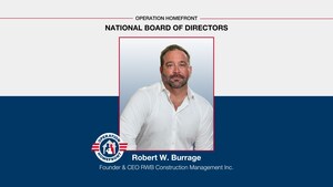 Robert W. Burrage Joins Operation Homefront's National Board of Directors