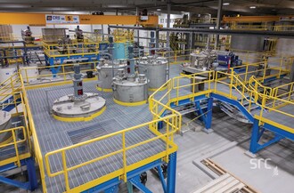 SRC&#8217;s Rare Earth Processing Facility includes monazite processing, separation of rare earths and metal smelting and will be North America&#8217;s first fully integrated, commercial-scale rare earth processing and metals facility when operational in early 2027. (Copyright SRC) (CNW Group/Saskatchewan Research Council)