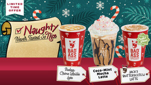 Naughty Never Tasted So Nice: Bad Ass Coffee of Hawaii Drops Its Festive, Limited-Time Winter Menu