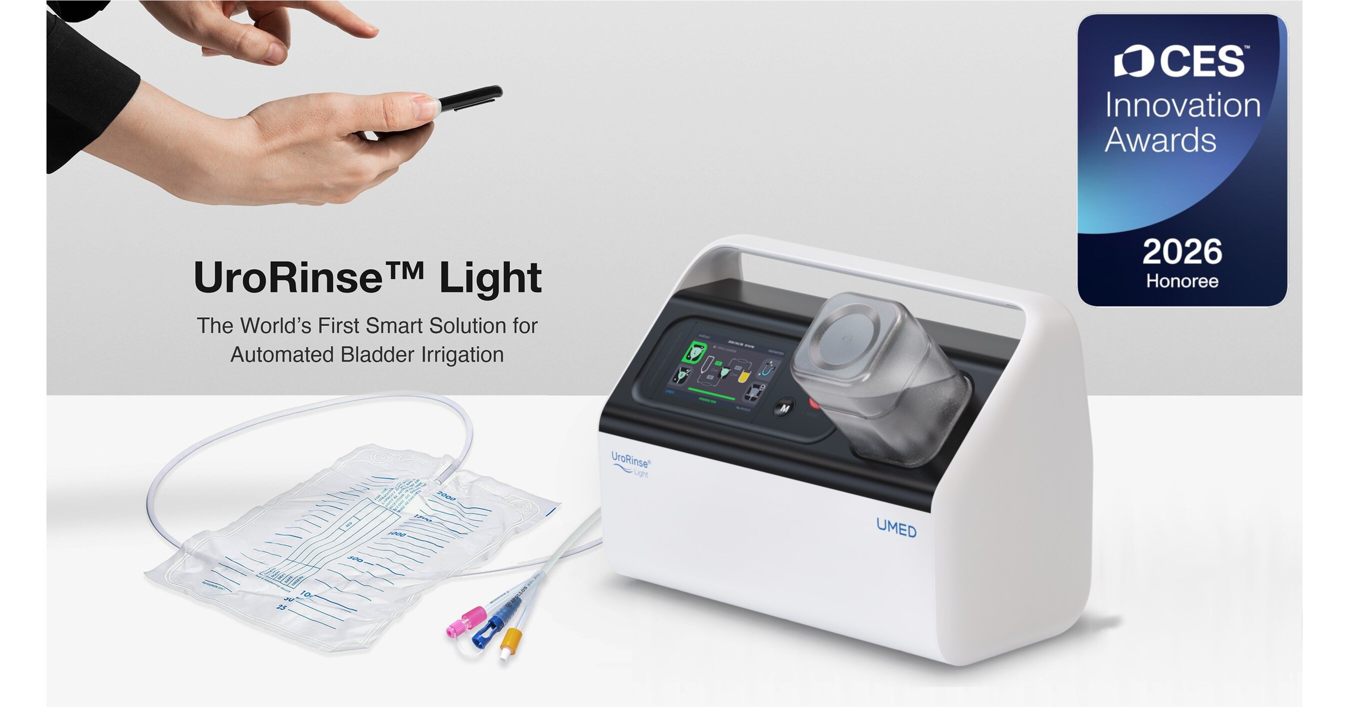 UMED Wins CES Innovation Awards® 2026, Redefining Bladder Care with ...