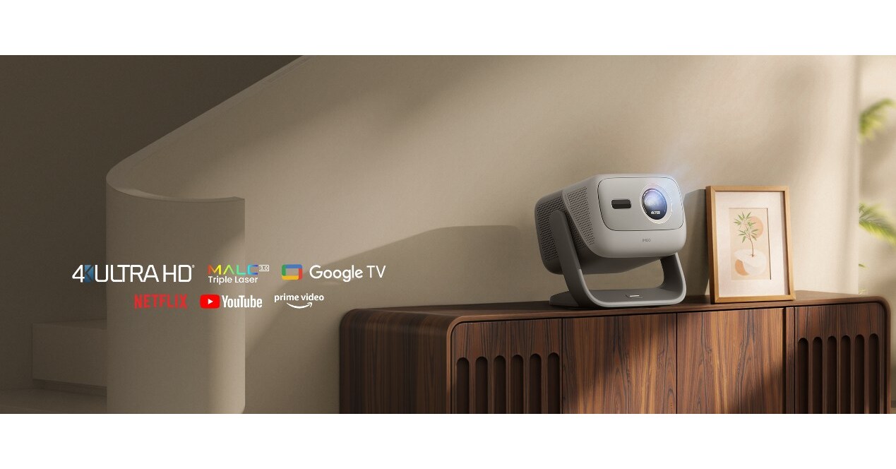 JMGO Launches N3 4K in North America: A Smart Triple Laser Projector Redefining the 4K Home Cinema Experience