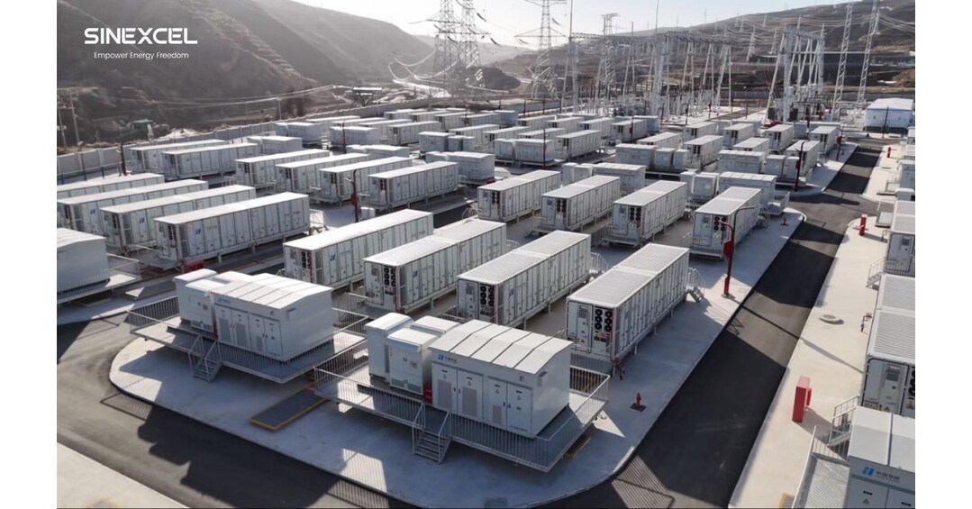 Energiespeicherstation mit 300 MW/1200 MWh erfolgreich in Betrieb genommen – betrieben mit dem 1725-kW-PCS von SINEXCEL