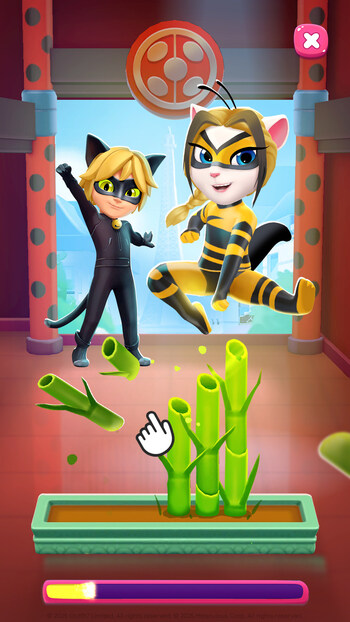 Miraculous and Talking Angela Team Up! (PRNewsfoto/Alfred London)