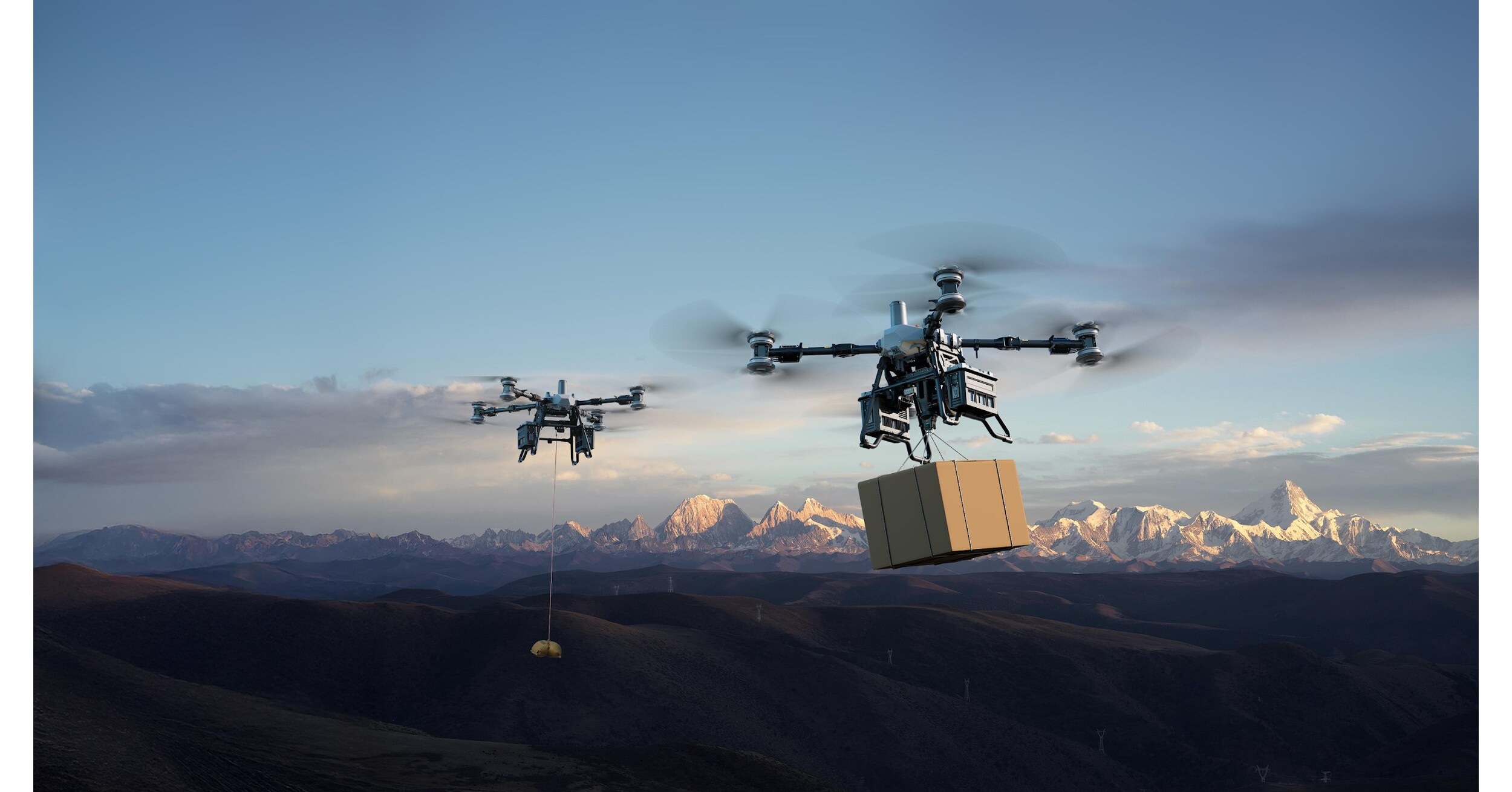 DJI definiert die Luftzustellung mit der DJI FlyCart 100 neu