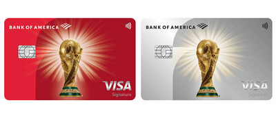 FIFA World Cup 2026™ Customized Cash Rewards Visa® and  FIFA World Cup 2026™ Unlimited Cash Rewards Visa®